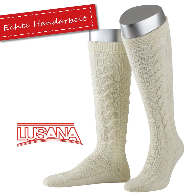 Kurzhosenstrumpf 3 Zöpfe