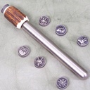 Trachtenflachmann Kappe Hubertushirsch