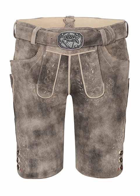 Lederhose Alex m. Gürtel