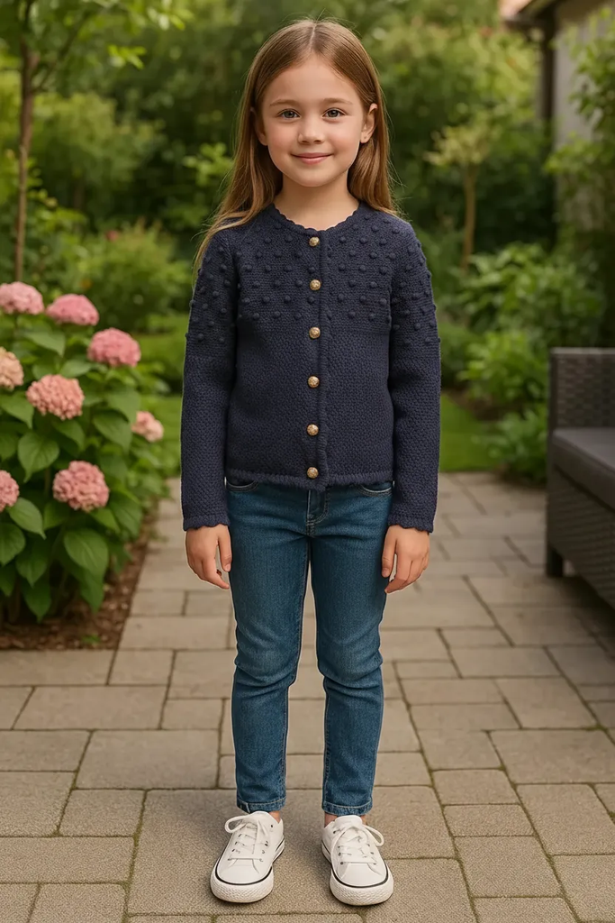 Milena Kinderstrickjacke