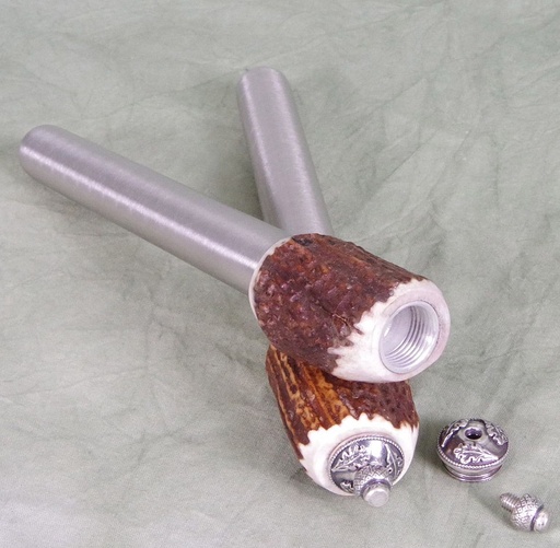 [P0022498-Natur-UNI] Flachmann mit Schnupftabak