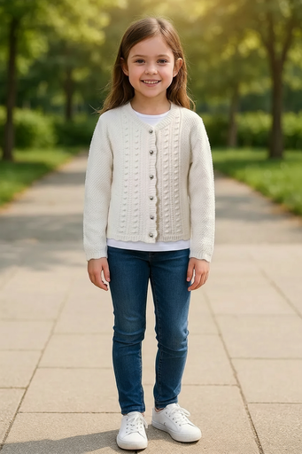 Kinderstrickjacke Maria